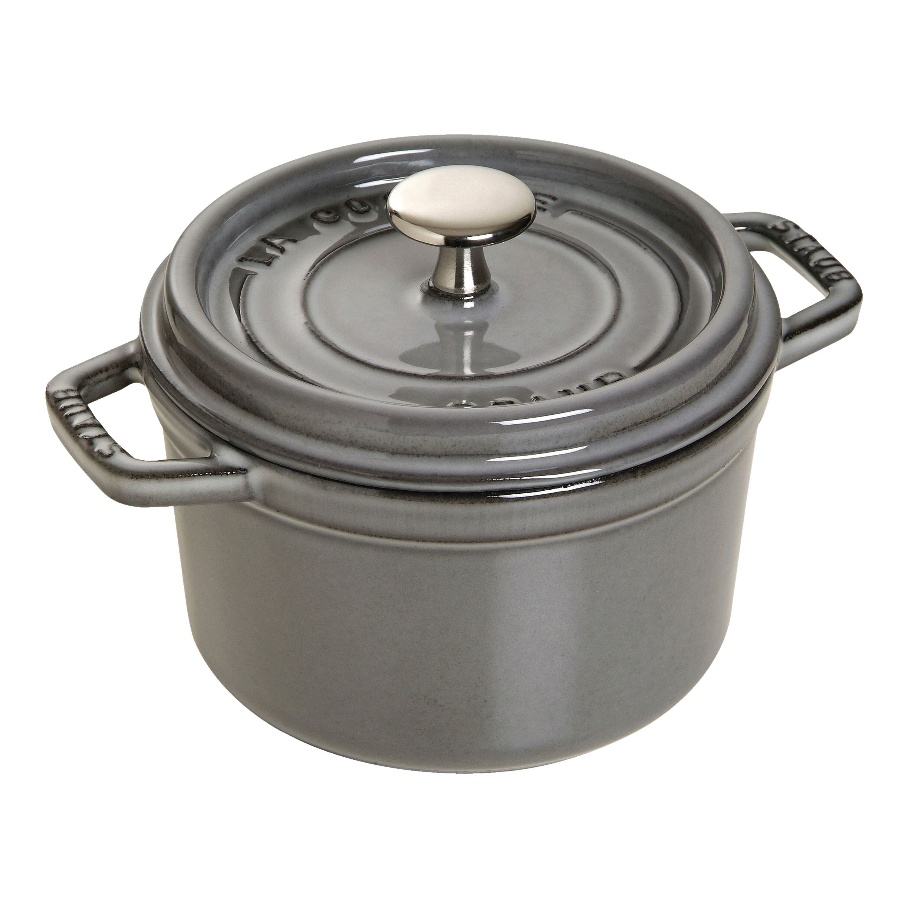 ストウブ ココット ラウンド 14cm| 鋳物ホーロー鍋| ストウブ(STAUB
