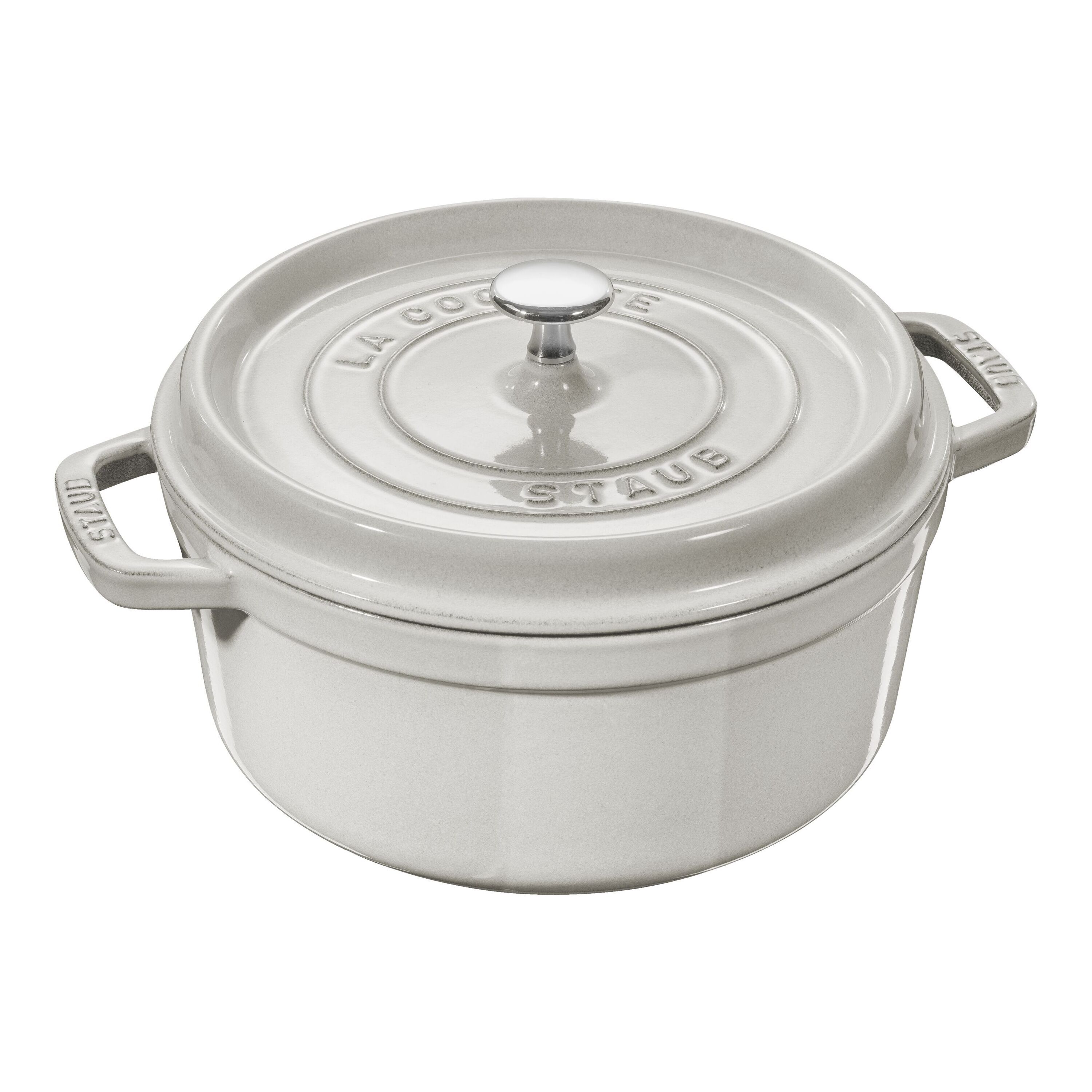 ストウブ ココット ラウンド 24cm| 鋳物ホーロー鍋| ストウブ(STAUB