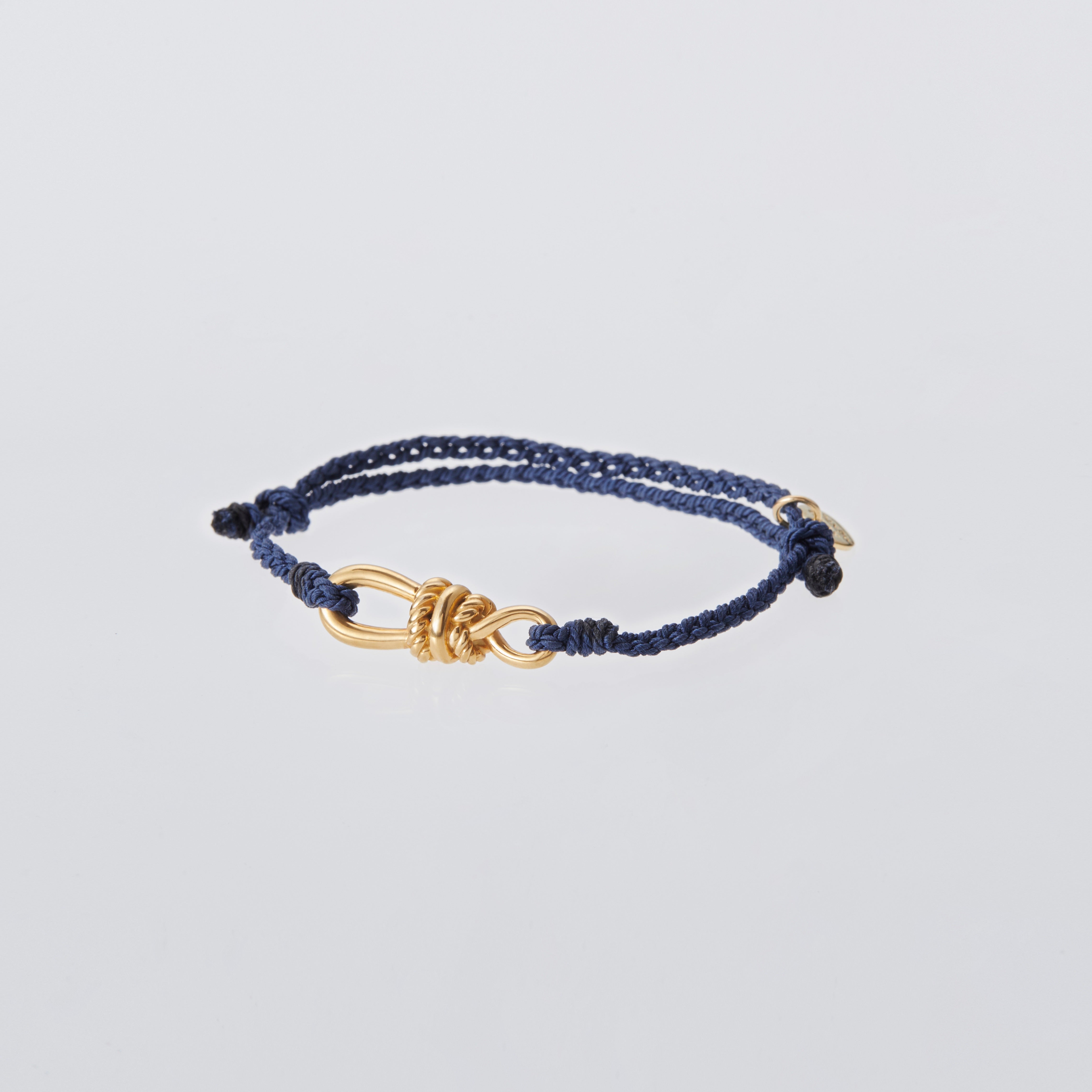 Twisted Rope Link Silk Code Bracelet – XOLO JEWELRY