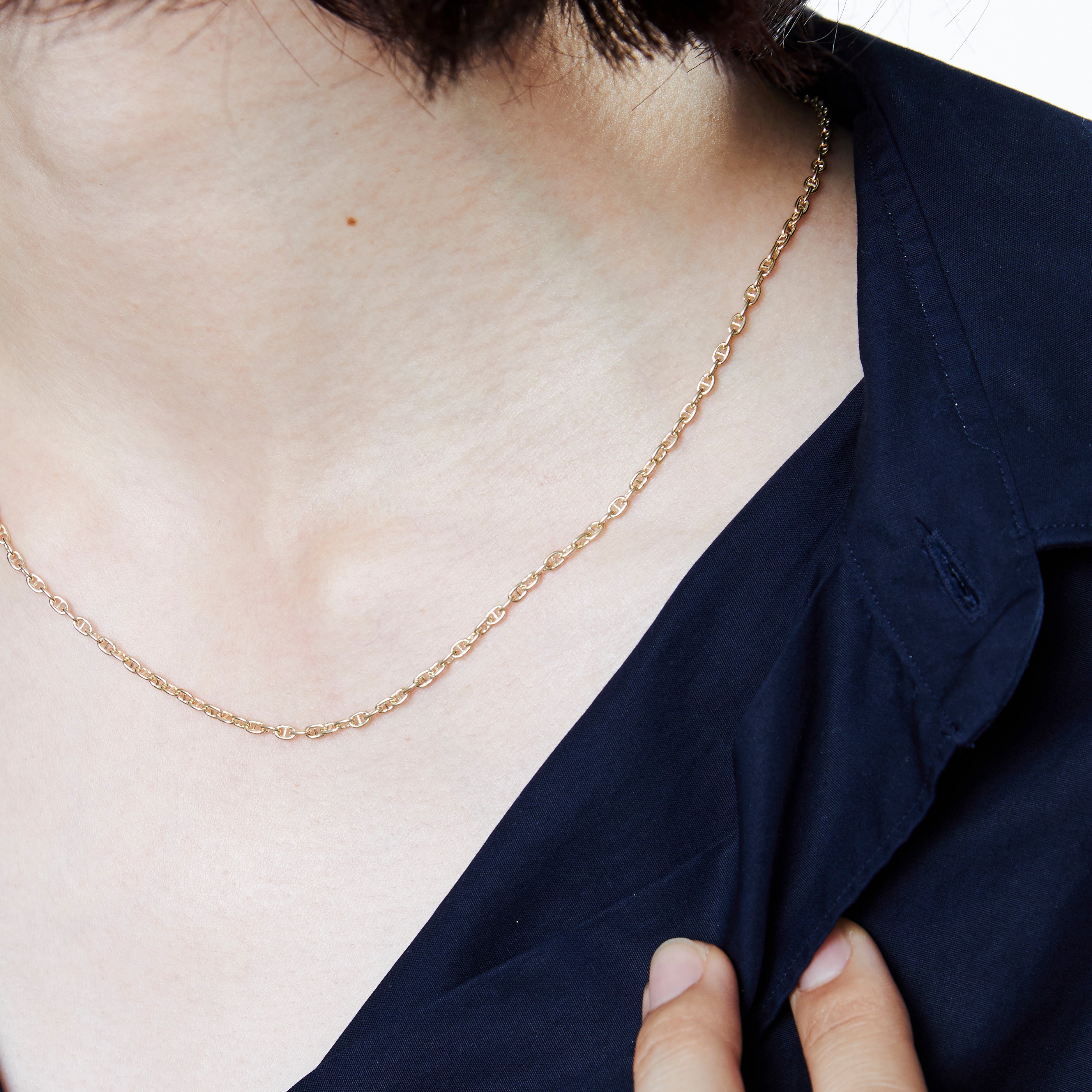 Marina Link Necklace – XOLO JEWELRY