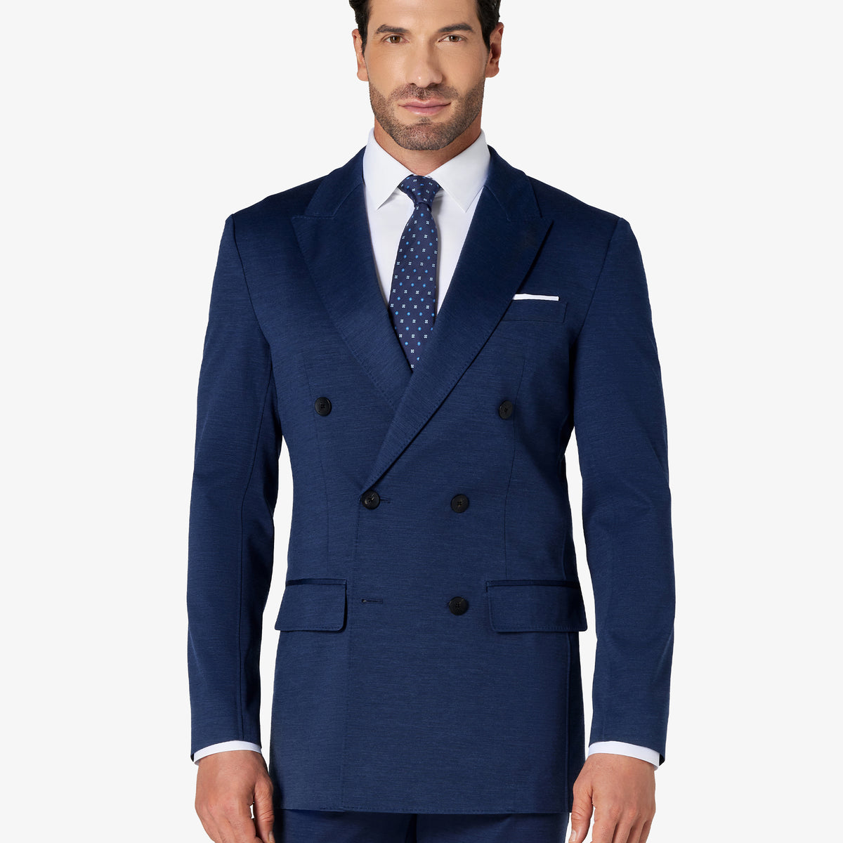xJacket 5.0 Double-Breasted - Mid-Blue
