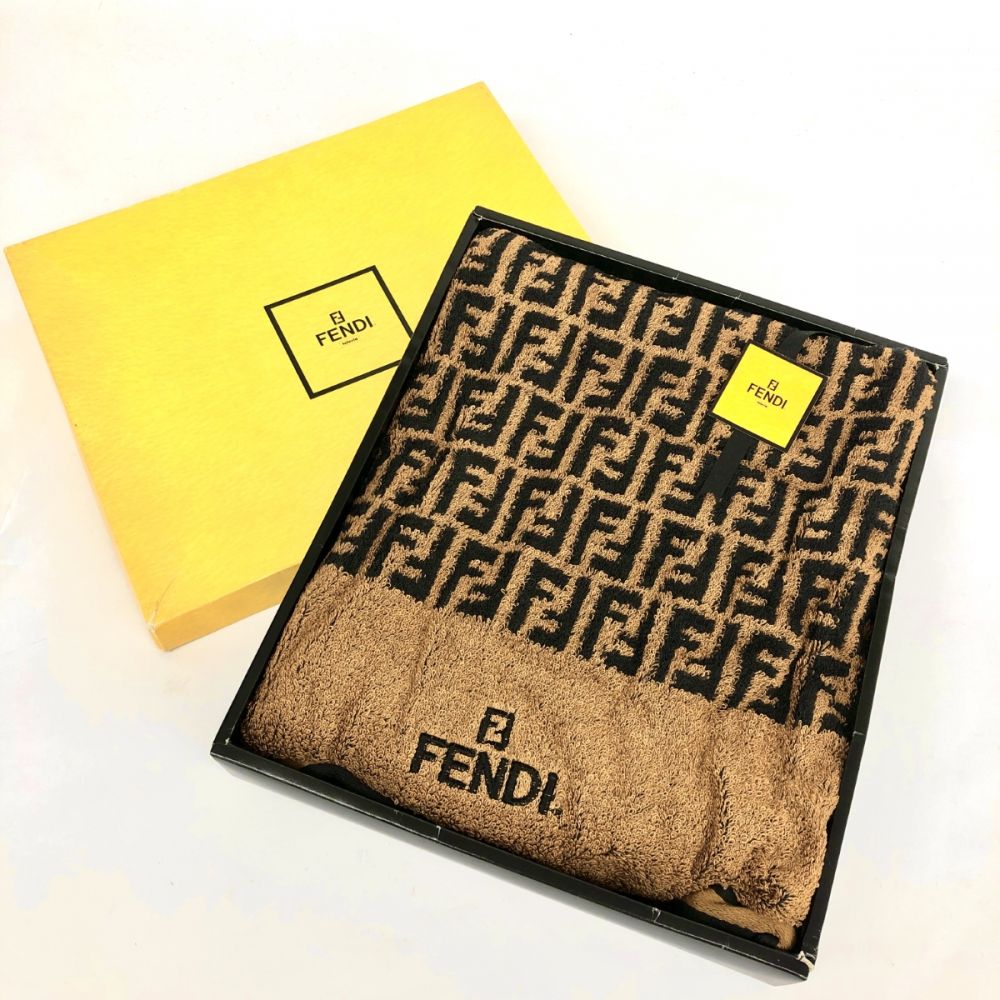 FENDI タオルセット ブラウン/ブラック FENDI（フェンディ） フェイス