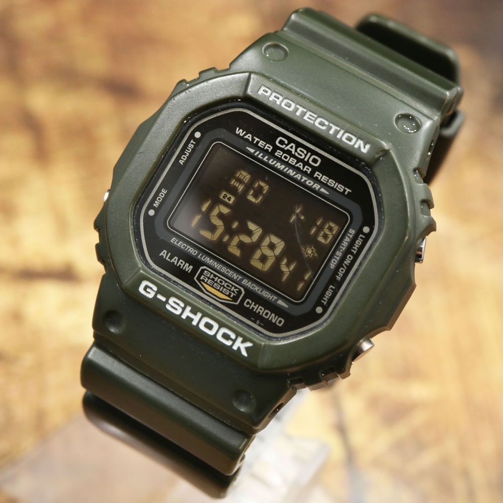 ジーショックカシオ/M腕時計/DW-5600FS-3JF/ドラマHEROキムタク着用