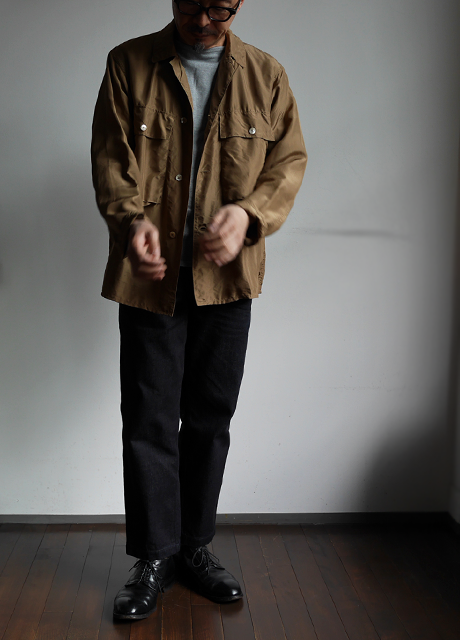 COMOLI Silk Utility Jacket | 大阪心斎橋のメンズ洋服のセレクト