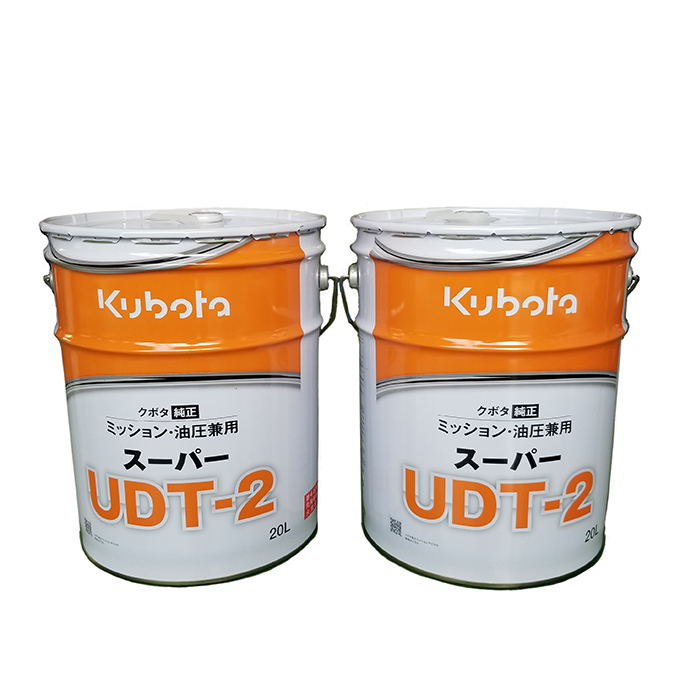 クボタ純正ミッション・油圧駆動兼用オイルスーパーUDT-2 20L×2缶