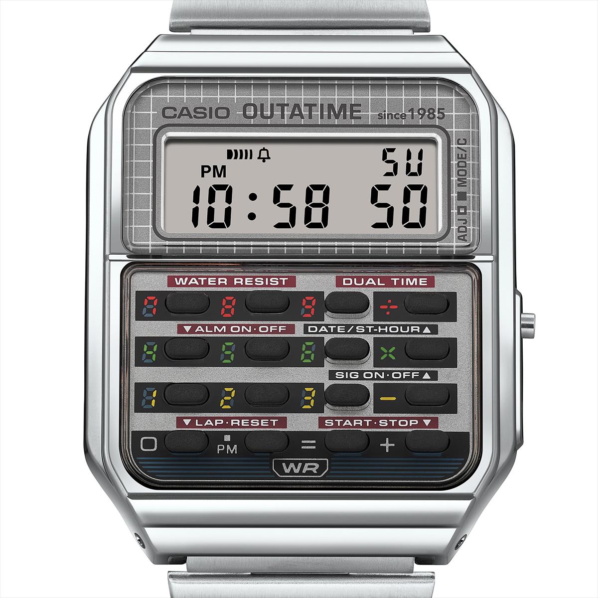 カシオ カリキュレーター CA-500WEBF-1AJR バック・トゥ・ザ