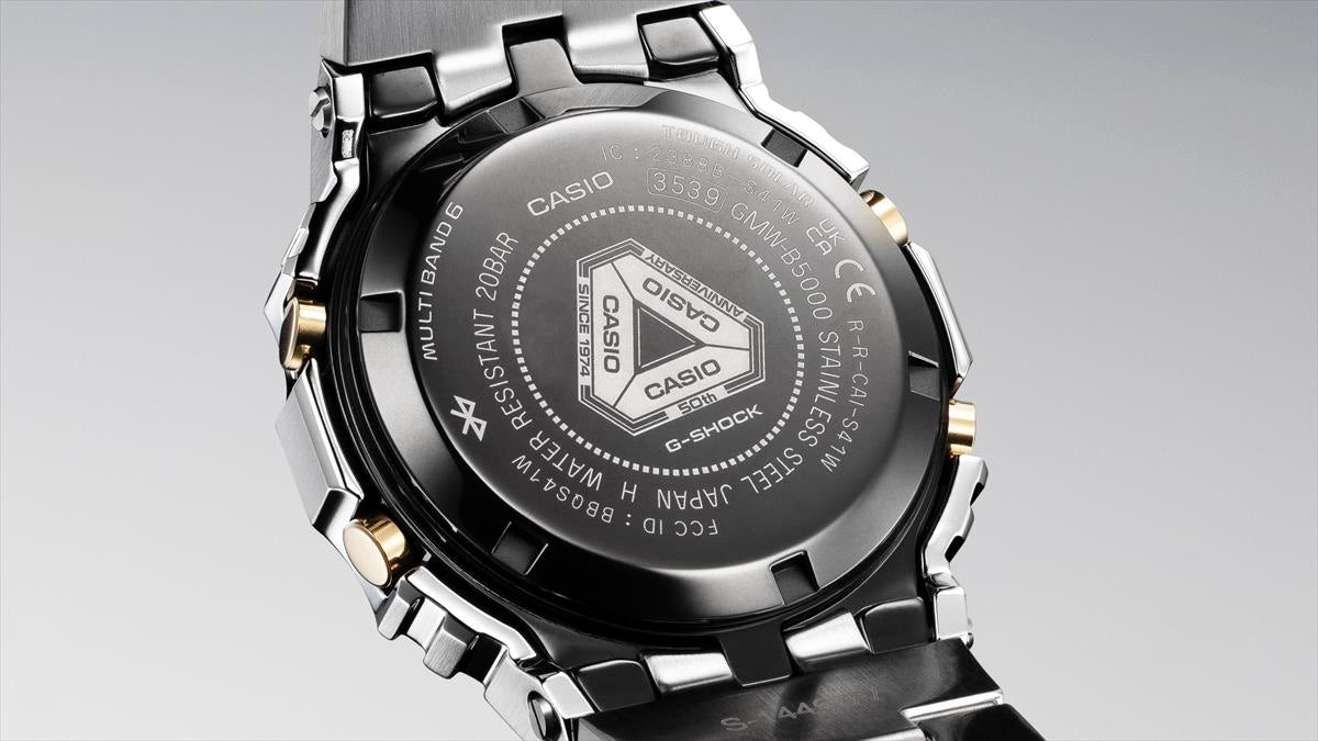 カシオ Gショック GMW-B5000SS-2JR カシオ 腕時計50周年記念 CASIO G-SHOCK