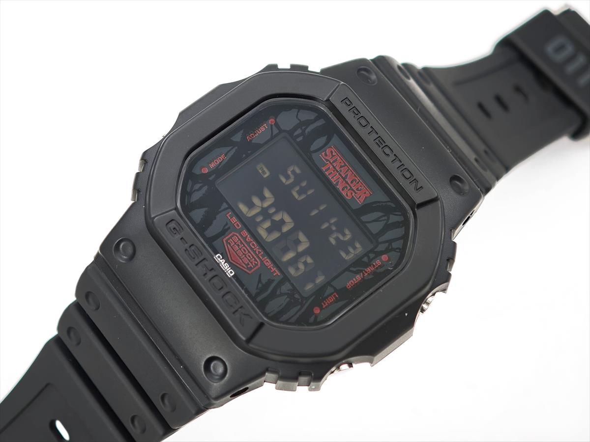 カシオ Gショック DW-5600STT-1JR ストレンジャー・シングス 未知の