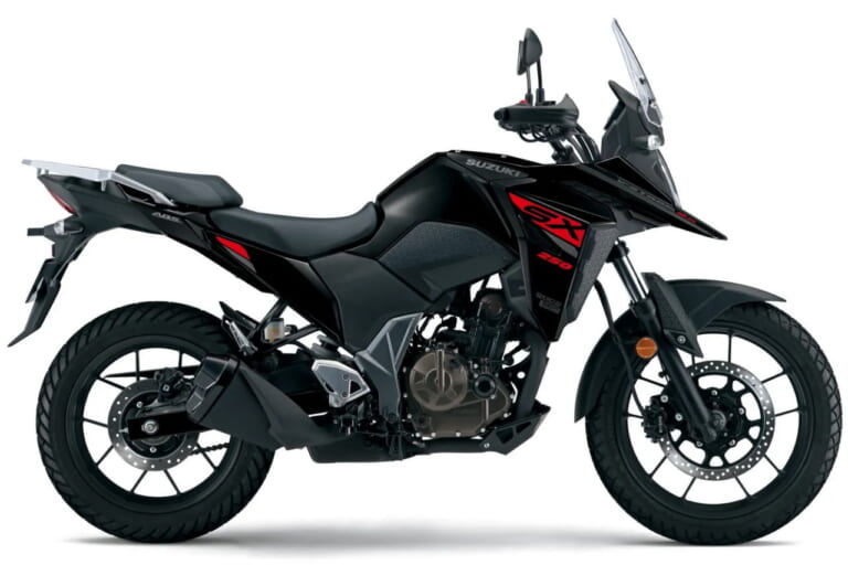 スズキの最新モデル「Vストローム250SX」登場！ 油冷ジクサー250ベース