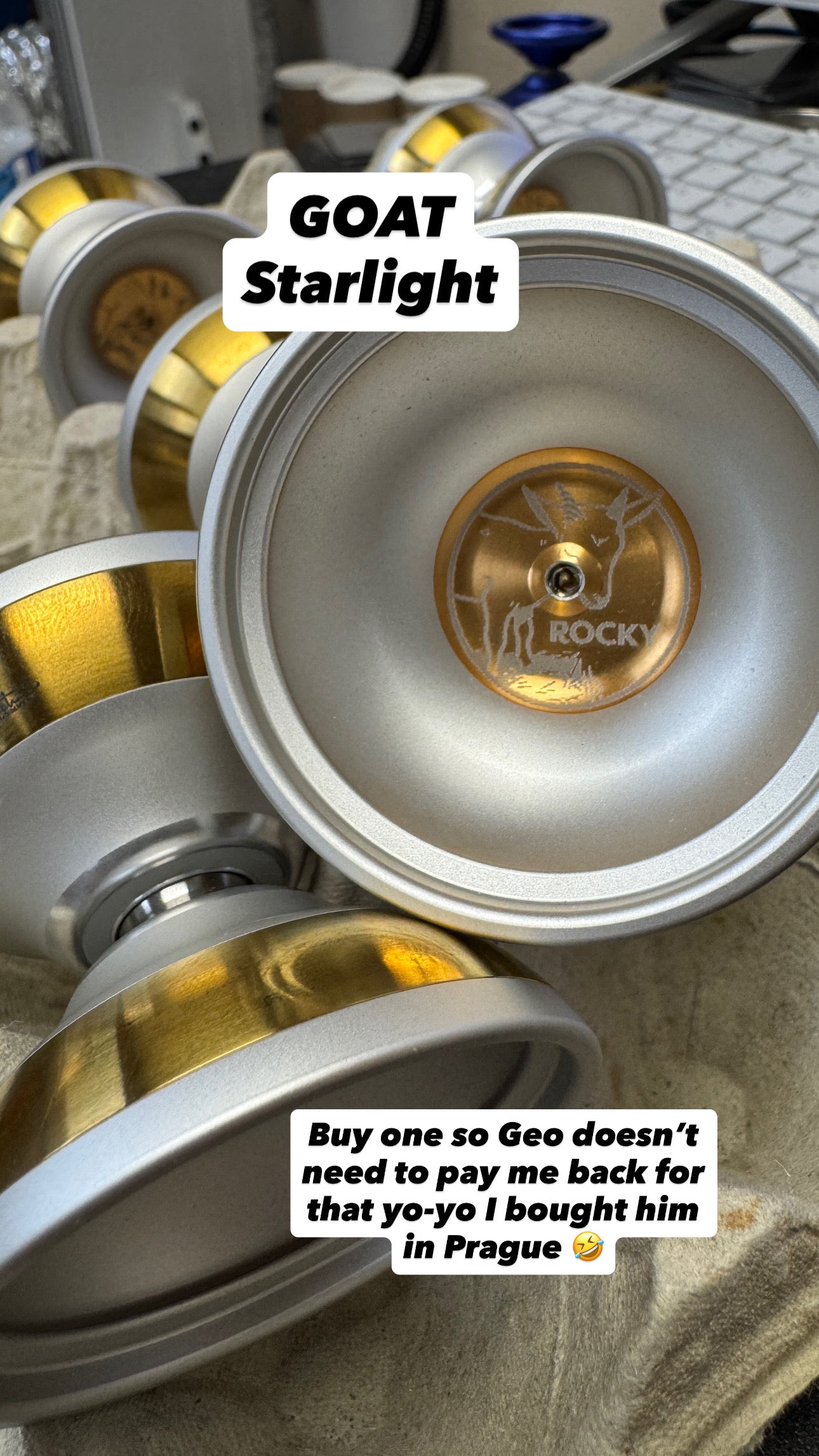 Starlight yo-yo by Hunter Feuerstein /SPOTLIGHT – YoYoFactory