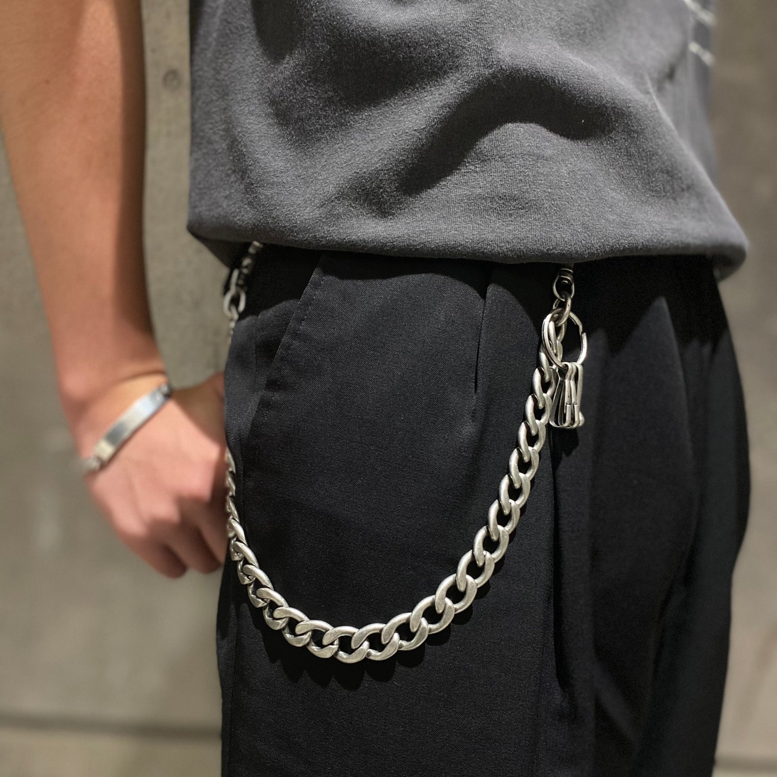 新品】ヴィンテージ加工 60's STYLE Wallet chain ウォレットチェーン