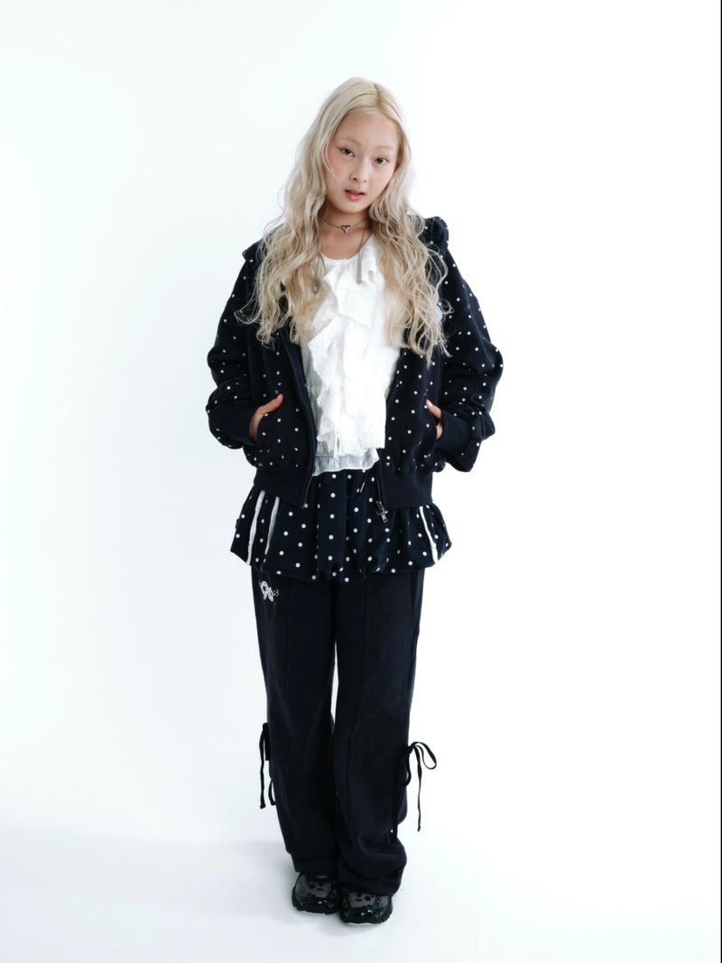 トップス 9090 Angel Dot Zip Hoodie M Angel Dot Zip Hoodie – YZ