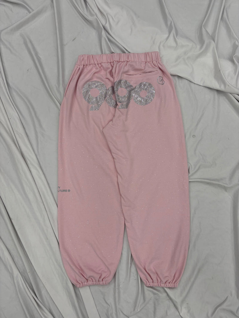 90 Logo Glitter Sweat Pants – YZ