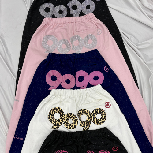 90 Logo Glitter Sweat Pants – YZ