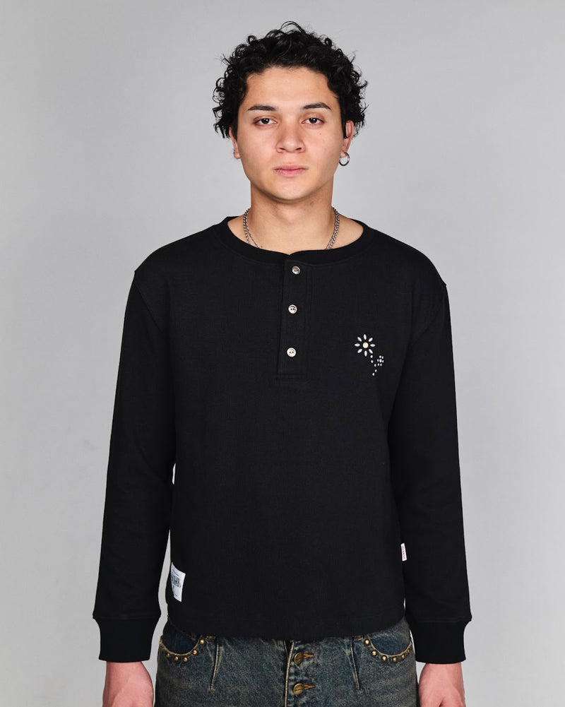 Flower studs thermal tee – YZ