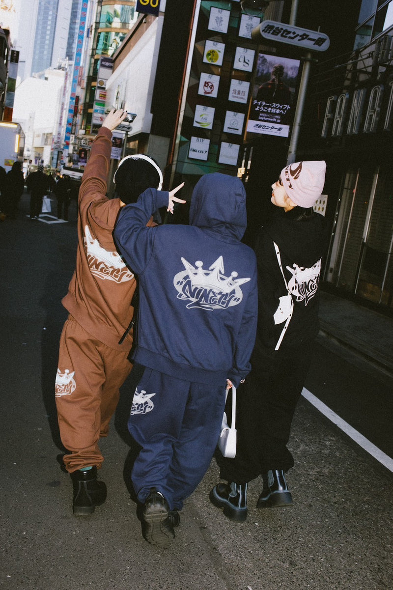 King Logo Zip Hoodie – YZ