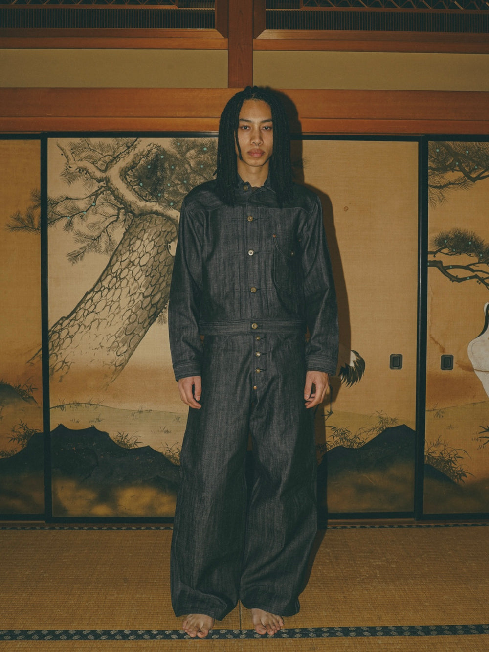 ballsy×Lee cowboy buggy denim pants – YZ