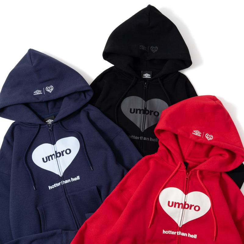 HTH × UMBRO zip hoodie – YZ