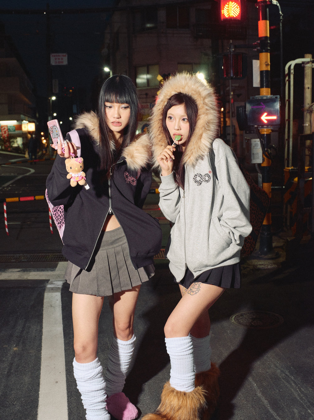 90 Logo Far Zip Hoodie【9090girl】 – YZ