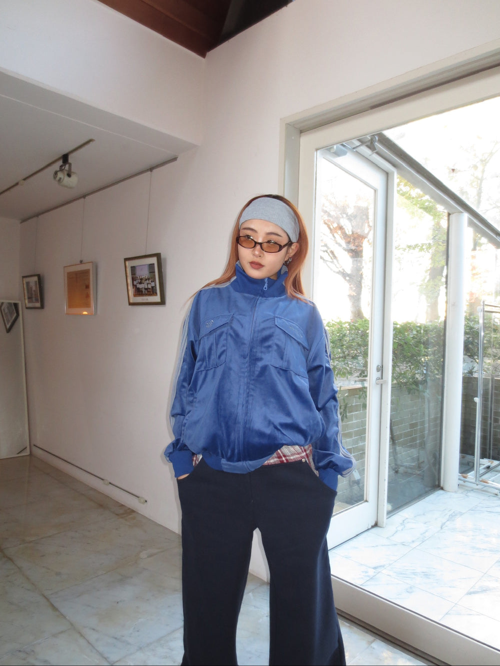 velor track jacket – YZ