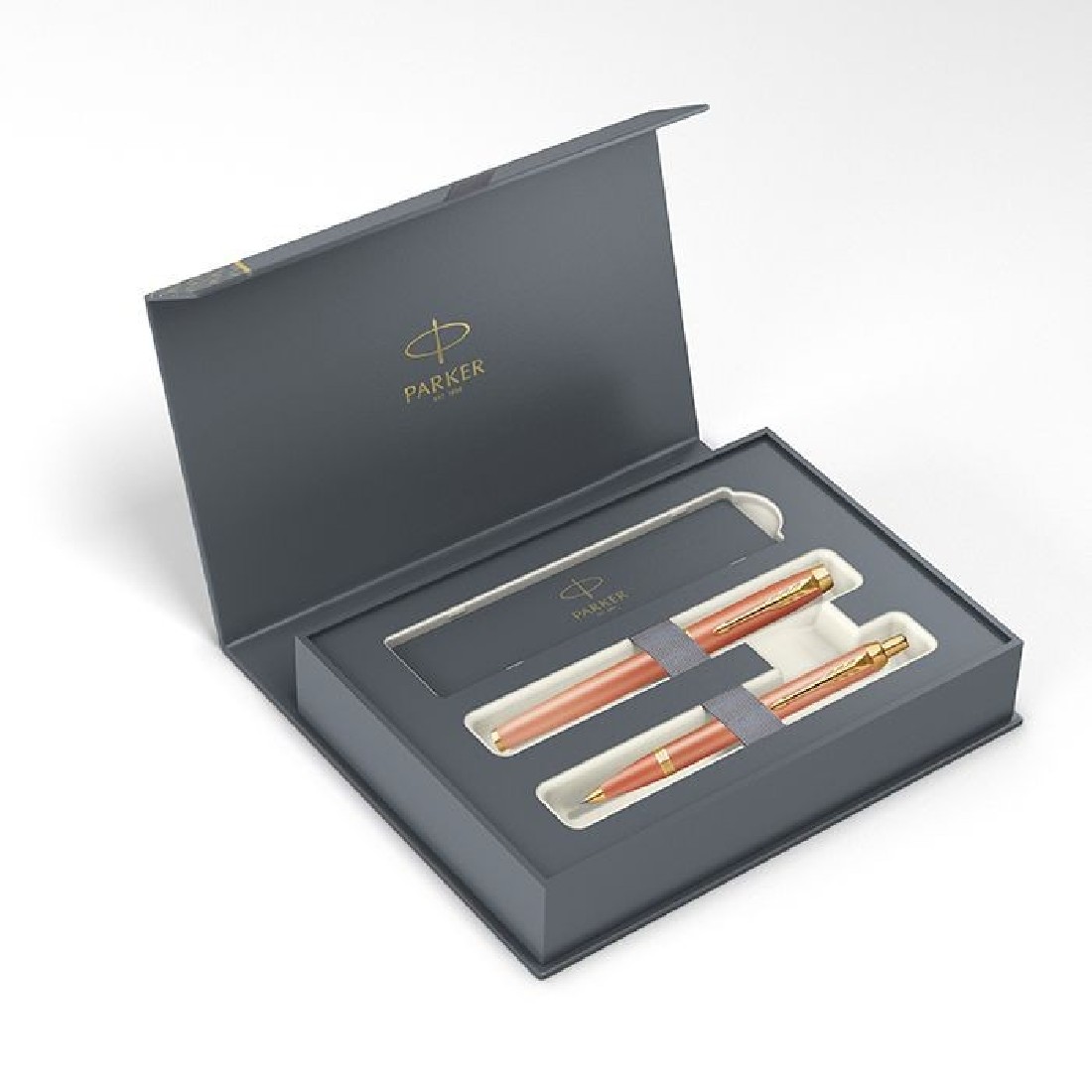Parker Jotter White Set Fountain Pen and Ballpen