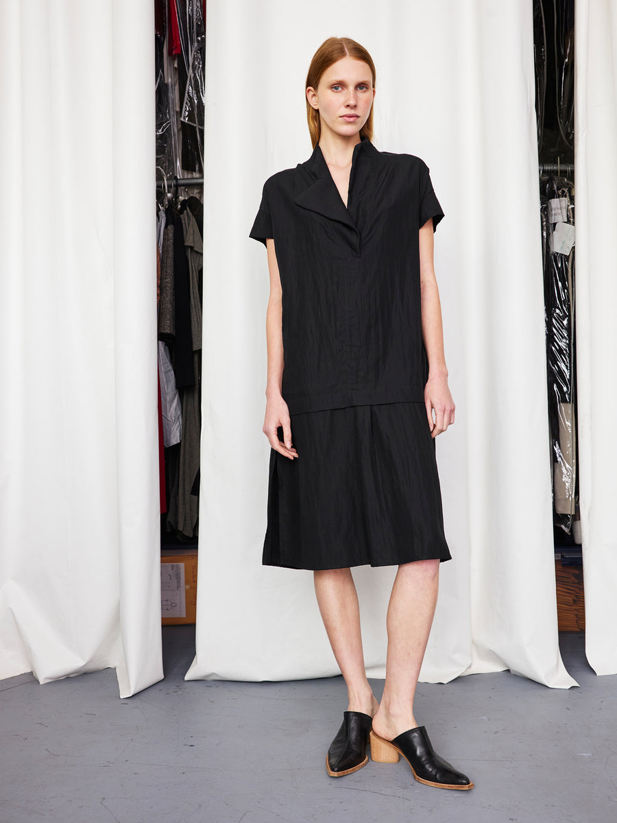 Adi Frill Dress in Para Drape | Zero + Maria Cornejo