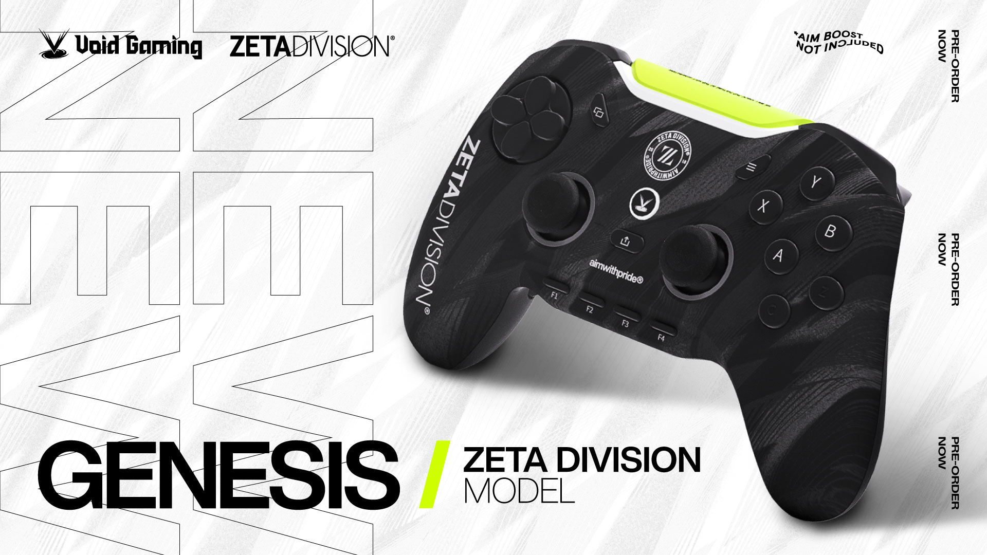 ZETA DIVISION × Void Gaming コラボコントローラー予約開始のお知らせ