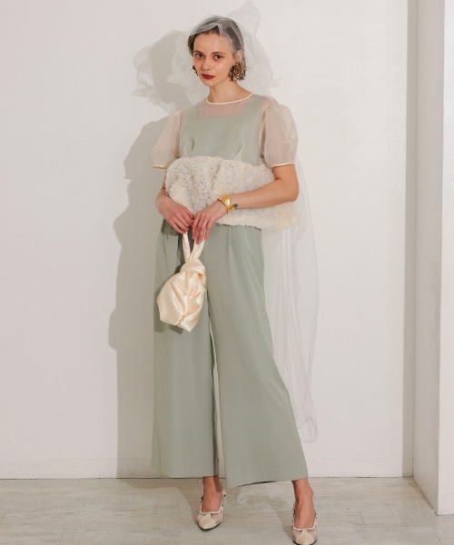 DONOBAN（ドノバン） ワンピース 「ANDRESD」swell peplum set up