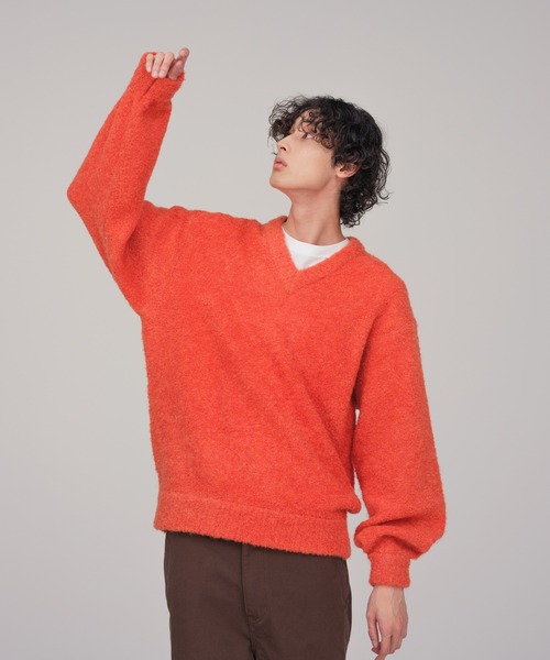 ADAM ET ROPE'（アダムエロペ） セーター ニット 「WEB限定」Vネック