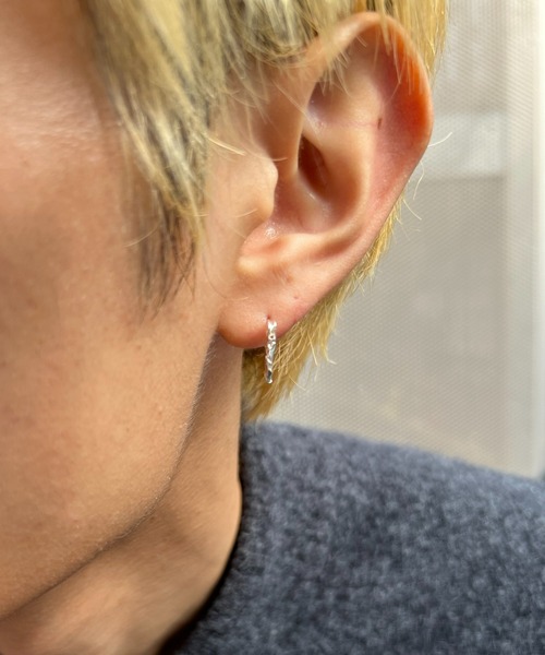 SETUP7（セットアップセブン） ピアス 「SETUP7」シルバー925 ツイスト