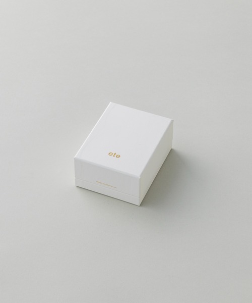 ete（エテ） ブレスレット 「レイヤード」 K10YG パール ステーション
