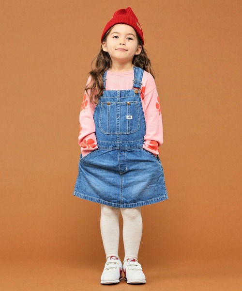 Lee（リー） ジャンパースカート 「80-120cm」本格デニム