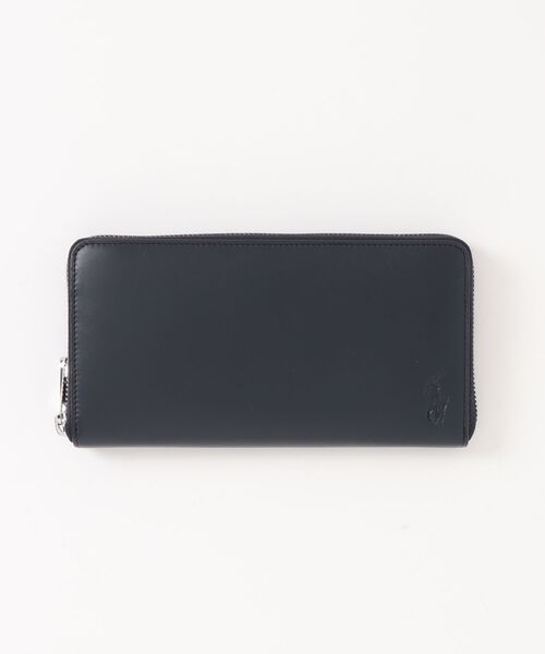 POLO RALPH LAUREN（ポロ・ラルフローレン） 財布 カーフレザー ジップ