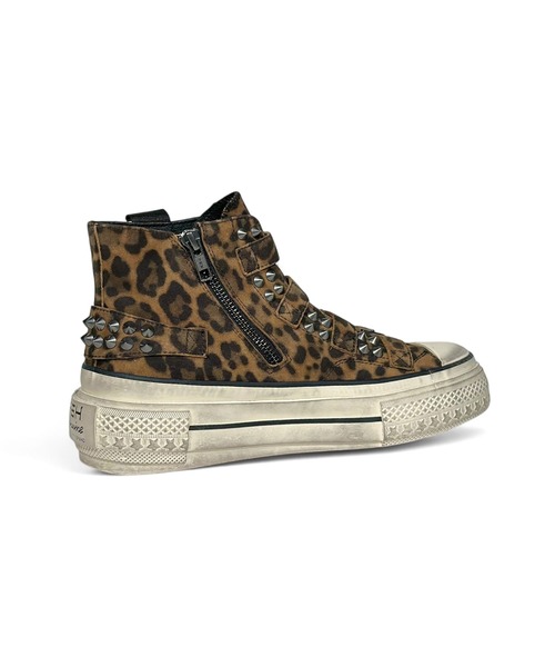 ASH（アッシュ） スニーカー 「RAINBOW STUDS」レオパード柄厚底