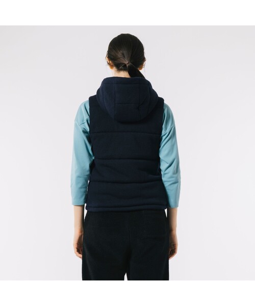 LACOSTE（ラコステ） ダウンベスト ベスト ウールニット中綿ベスト