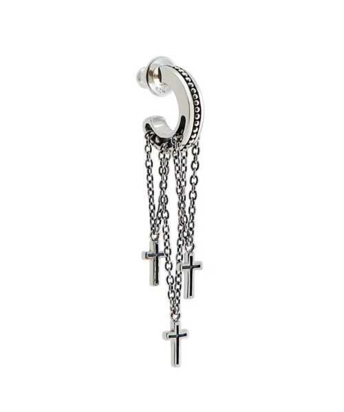 JUSTIN DAVIS（ジャスティンデイビス） ピアス DANGLING CROSS