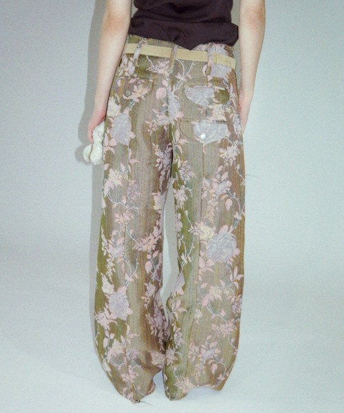 igi パンツ INSIDE OUT JACQUARD PANTS/インサイドアウトジャガード