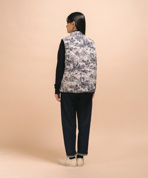 LAVENHAM（ラベンハム） ベスト ジレ JACQUARD A LINE MICKFIELD