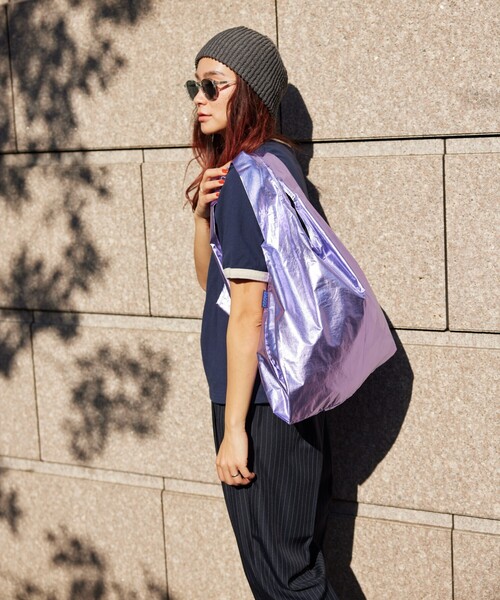BAGGU（バグゥ） エコバッグ STANDARD BAGGU メタリック/ ナイロン