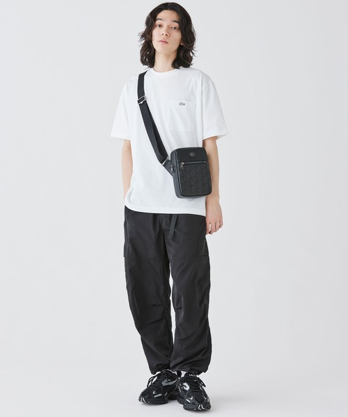 LACOSTE（ラコステ） ショルダーバッグ NOMOGRAMME スプレットレザー