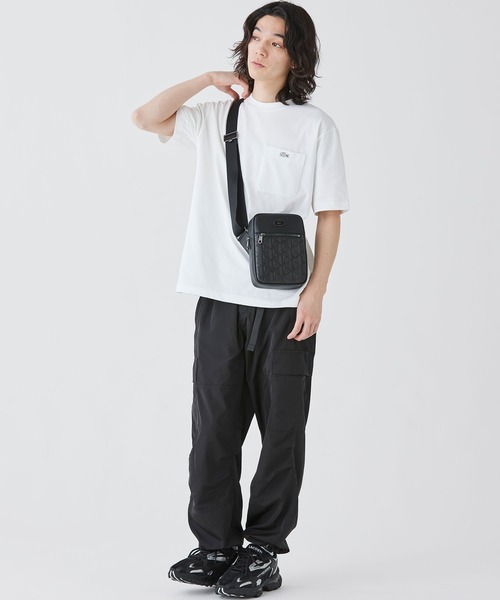 LACOSTE（ラコステ） ショルダーバッグ NOMOGRAMME スプレットレザー