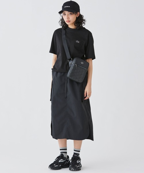LACOSTE（ラコステ） ショルダーバッグ NOMOGRAMME スプレットレザー
