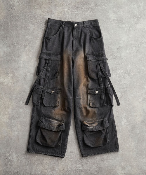 ADRER（アドラー） カーゴパンツ parachute cargo pants