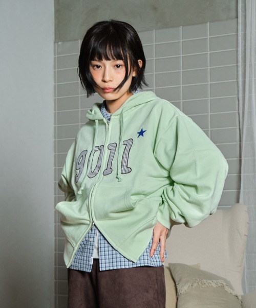 common gull products. パーカー NO9011 zip hoodie レディース メンズ
