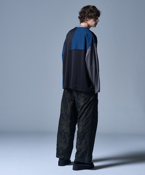 glamb（グラム） パンツ Whole Pattern Wide Pants / ホールパターン