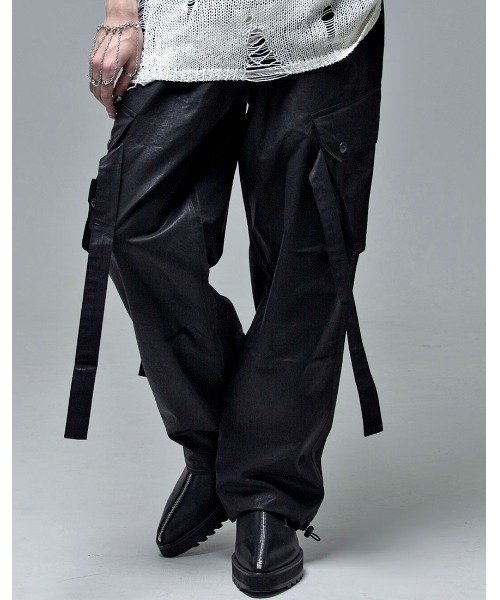 カーゴパンツ 「CIVARIZE/シヴァーライズ」コーティング加工ベルテッド