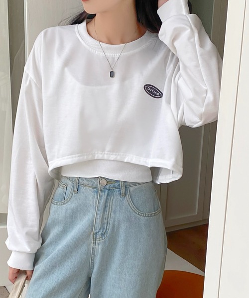 LADY LIKE（レディライク） tシャツ 「2点セット」イレギュラーヘム