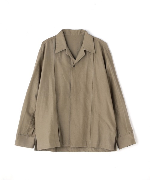 GARDEN TOKYO シャツ IRENISA/イレニサ/OPEN COLLAR CUTTING SHIRT