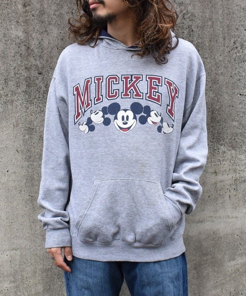 DISNEY VINTAGE パーカー 「ヴィンテージ古着」Mickey/ミッキー Disney