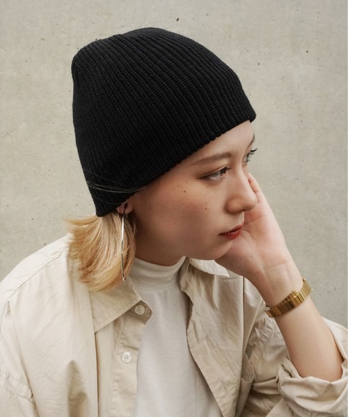 RIV NOBUHIKO（リブノブヒコ） ニット帽 ニットキャップ 「riv